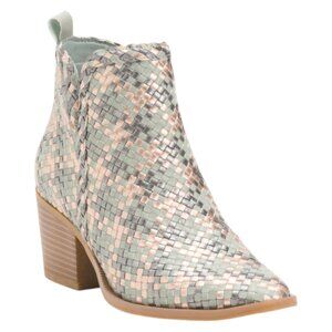 CARMELA Leather Ankle Booties